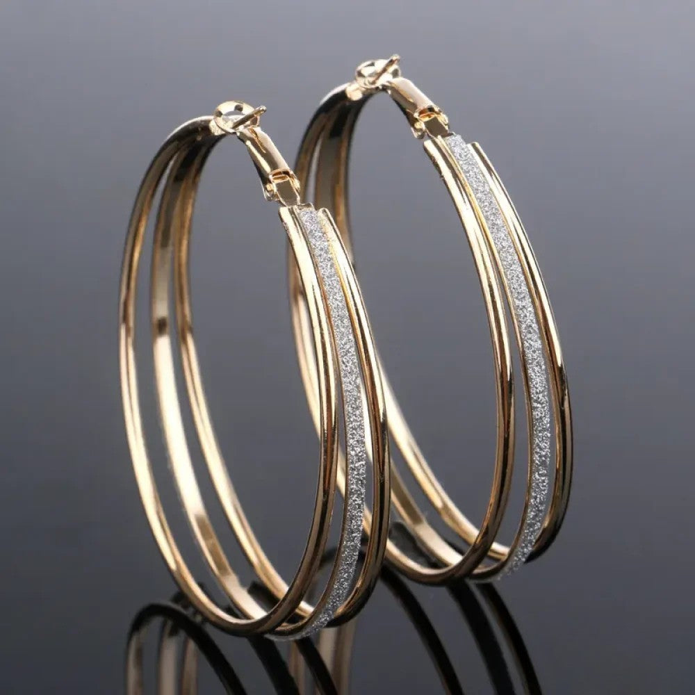 Xolani | Vintage Golden Bright Ear Studs