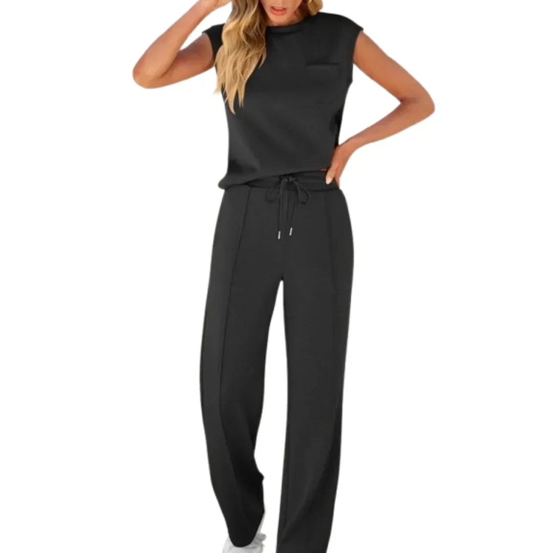Kaiya | Black Lounge Co-Ord