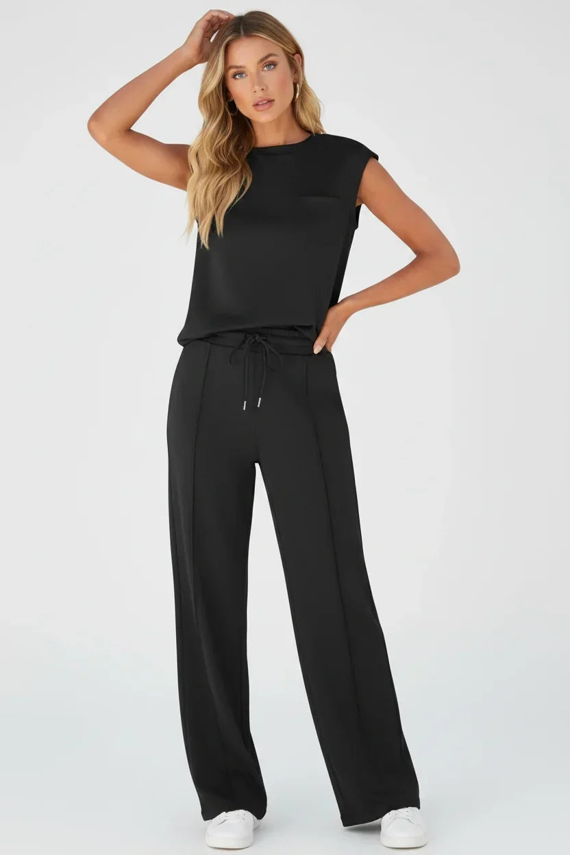 Kaiya | Black Lounge Co-Ord