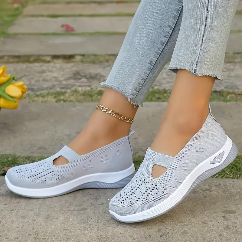 Breeze Knit Slip-On Sneakers