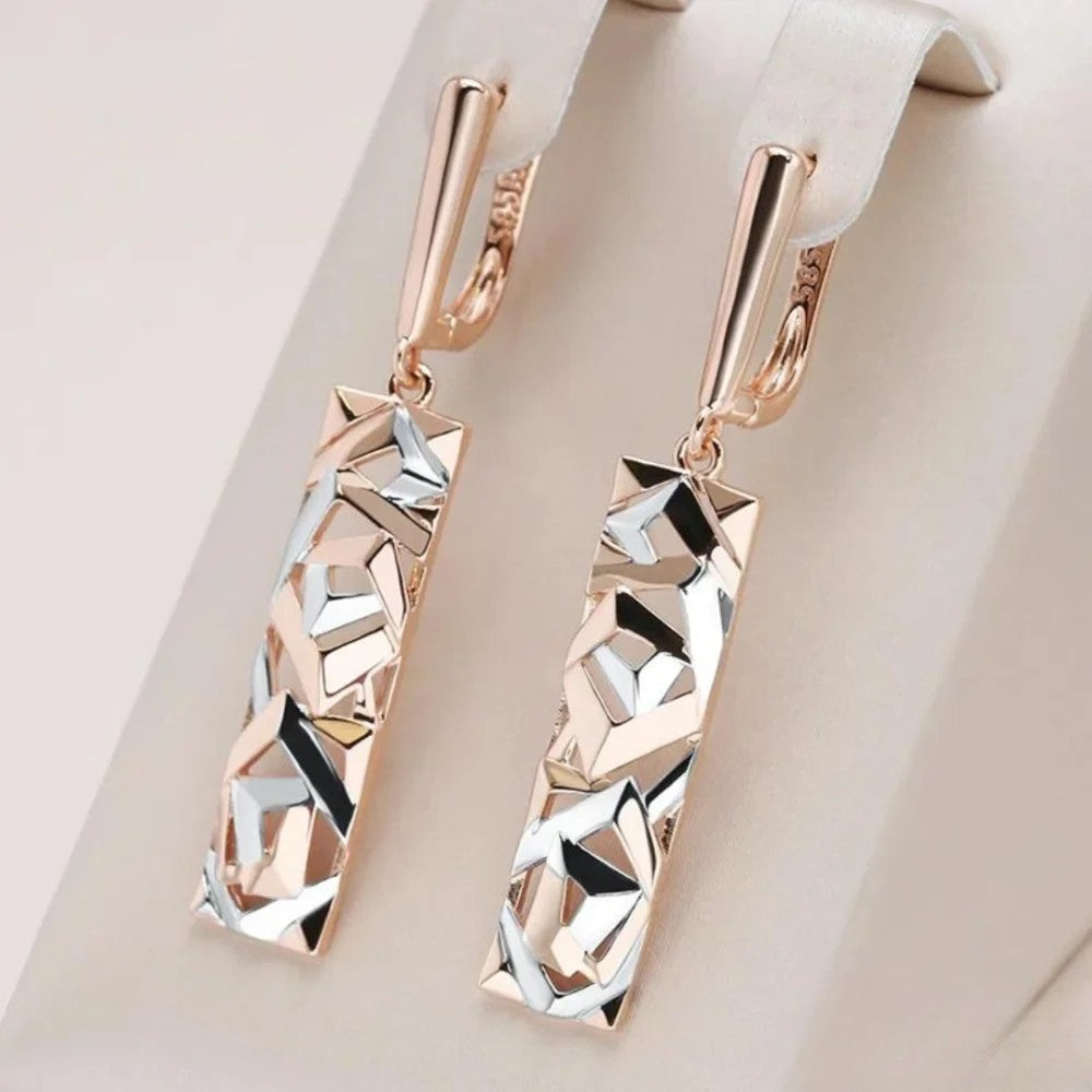 Zephyr | Elegant Rectangular Earrings