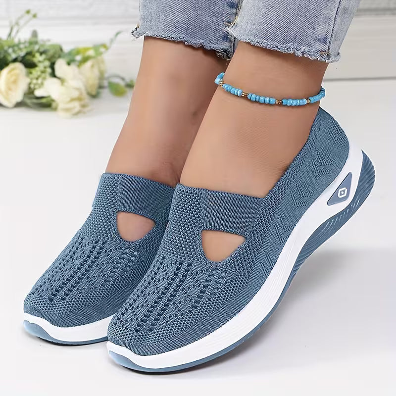 Breeze Knit Slip-On Sneakers