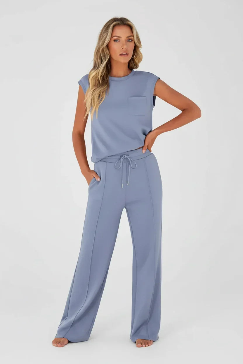 Belvane | Ocean Blue Summer Co-Ord
