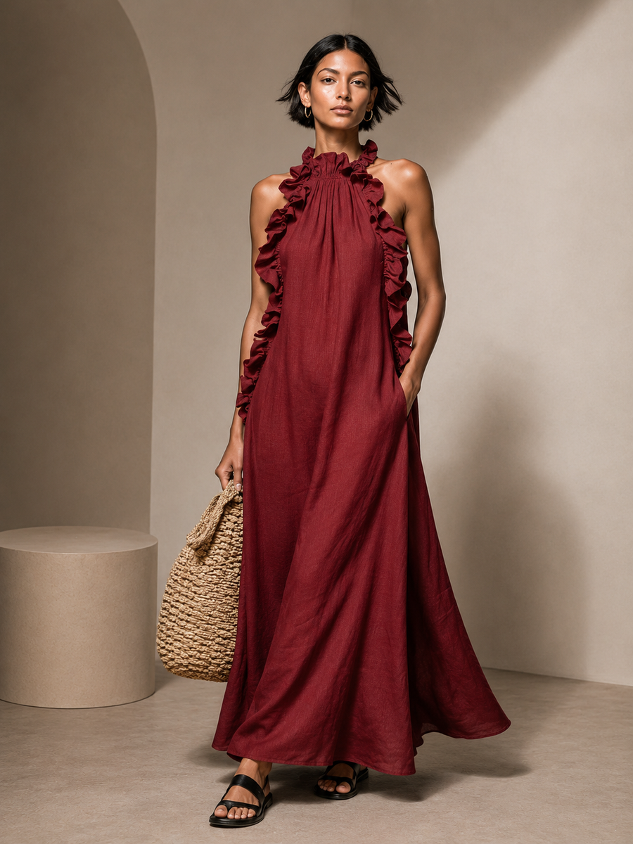 DOROTA | Maxi Dress with Pockets