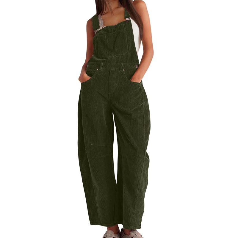 Ethel | Stylish Barrel Wide Leg Overall Jumpsuit