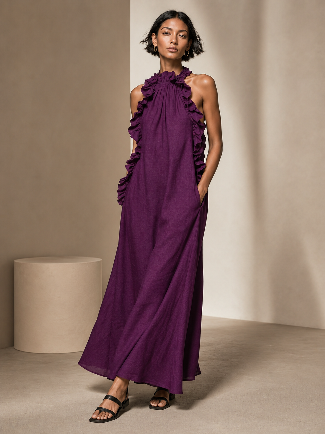 DOROTA | Maxi Dress with Pockets