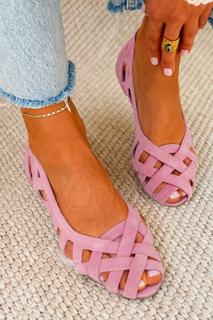 Rosalind | Woven Sandals