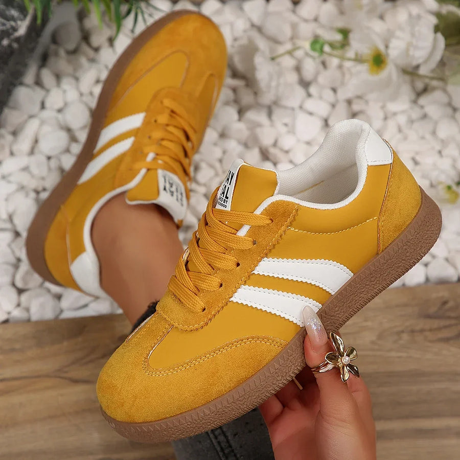 Amabel | Patchwork Casual Sneakers