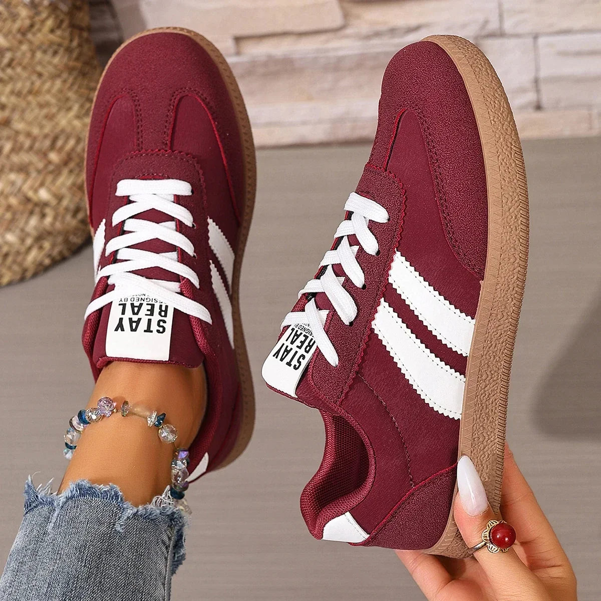 Fiorenza | Patchwork Casual Sneakers