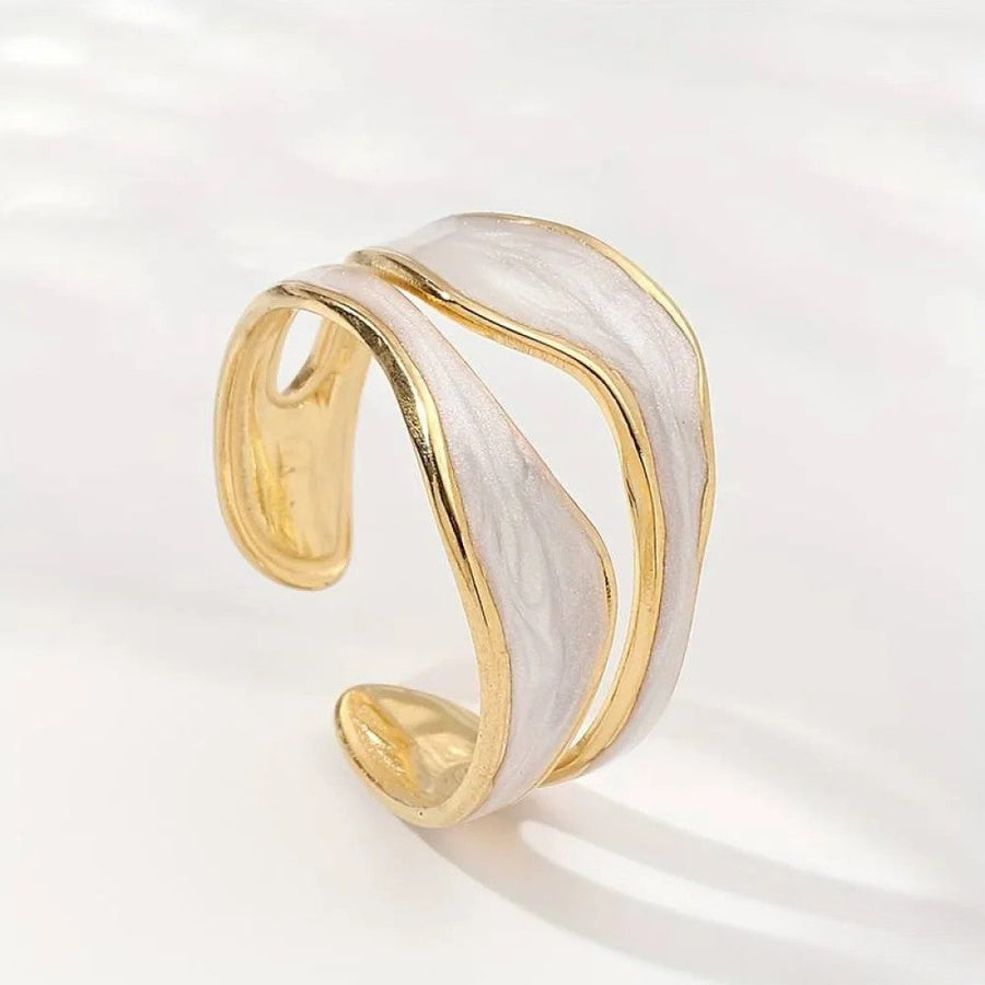 Niamh | Antique White Gold Ring