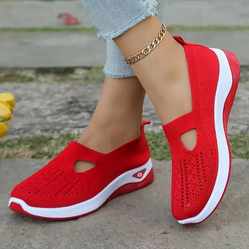 Breeze Knit Slip-On Sneakers