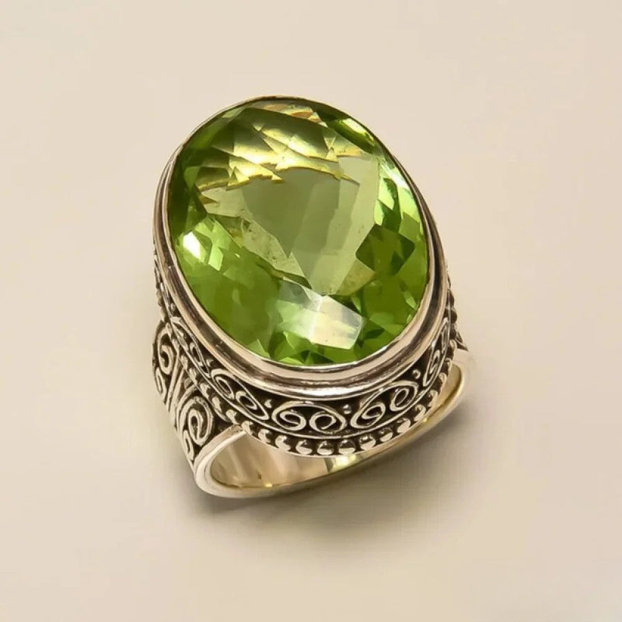Maren | Antique Olive Ring
