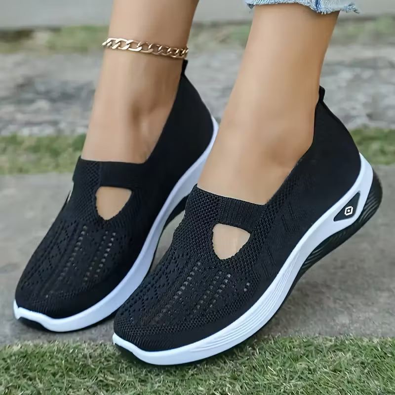 Breeze Knit Slip-On Sneakers