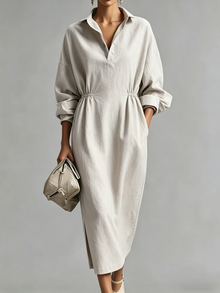 Sage | French-Inspired Linen Dress