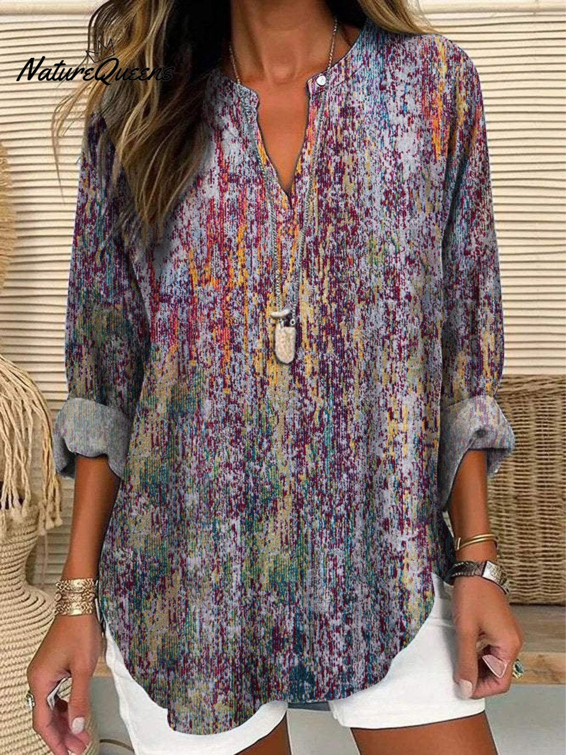 Derwent | Retro Floral Cotton Top