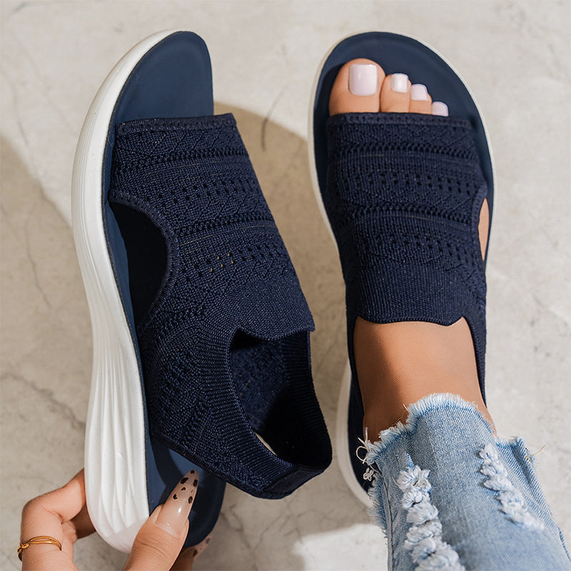 Tina™ Breathable Knit Platform Sandals
